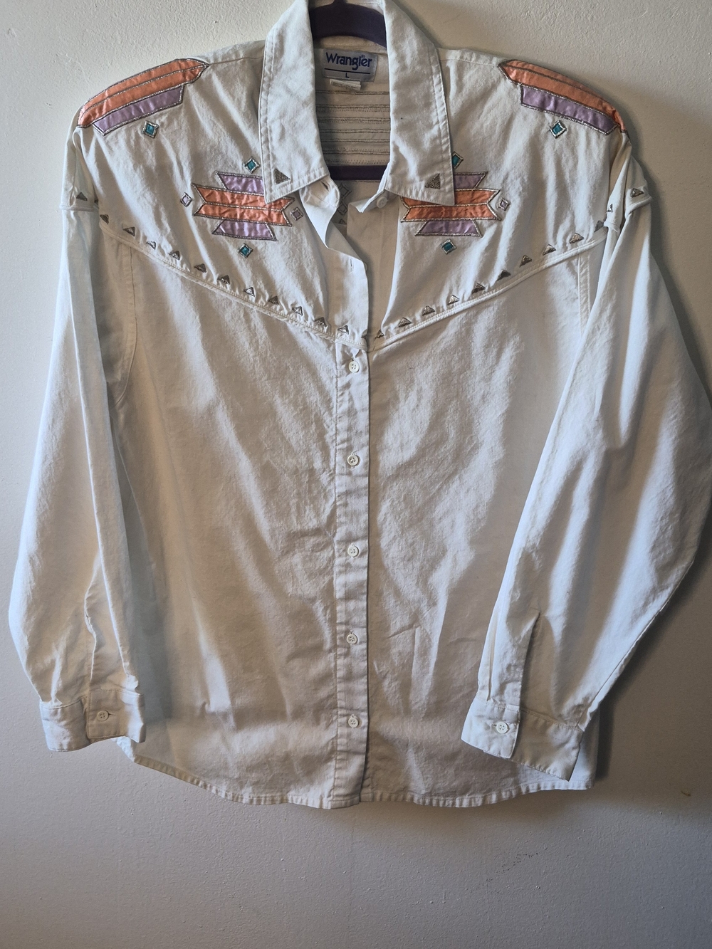 Wrangler Vintage 80s Style Women's Shacket
